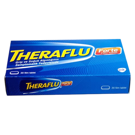 Терафлу Форте / Teraflu Forte, 20 таблетки – Turko Pharma