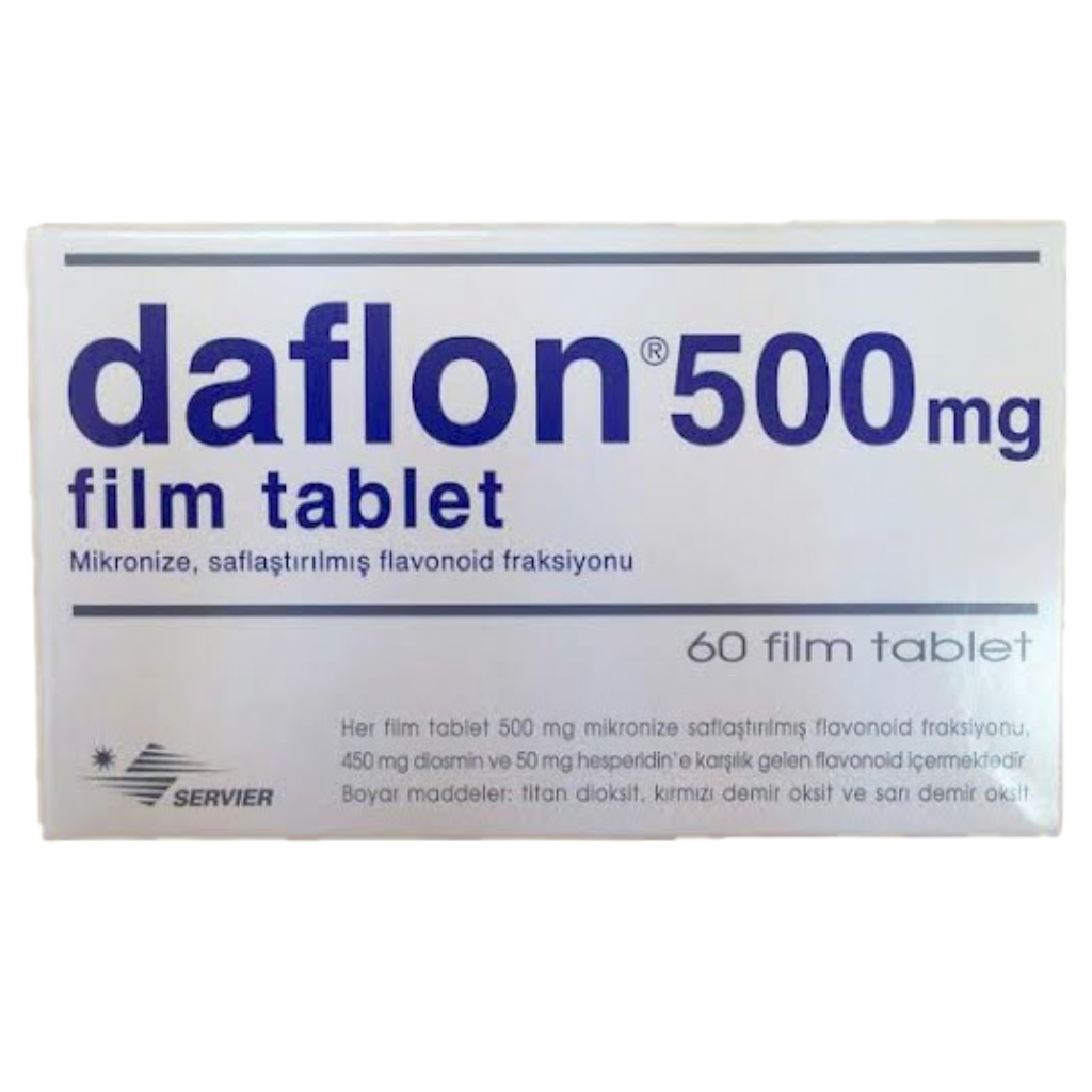 Дафлон / Daflon 500 mg, 60 таблетки – Turko Pharma