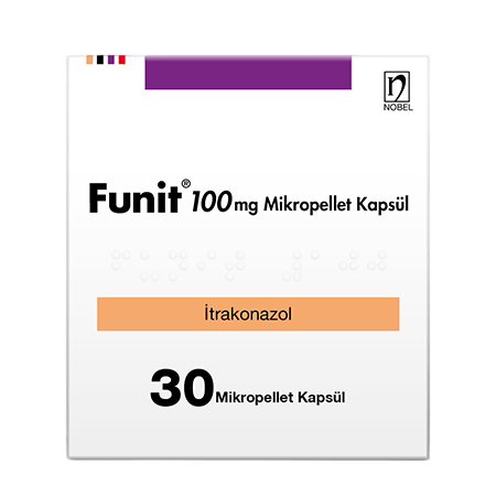 ИТРАКОНАЗОЛ ФУНГИЗОЛ/FUNIT 100 mg, 30 капсули - Turkish Medicine