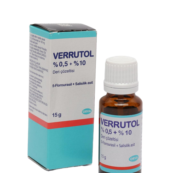 Верутол (Verrutol) Флакон от 15 мг. - Turkish Medicine