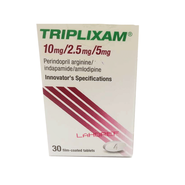 Трипликсам / Triplixam 10 mg/ 2.5 mg/ 5 mg, 30 таблетки – Turko Pharma